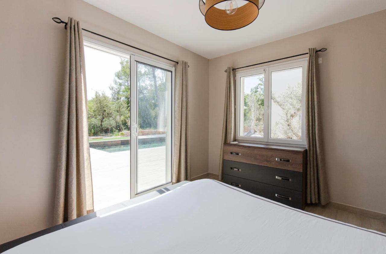 Superbe Villa Seillans La Grande Bastide Avec Piscine, Jardin, Climatisation Et Salle De Sport Exteriör bild