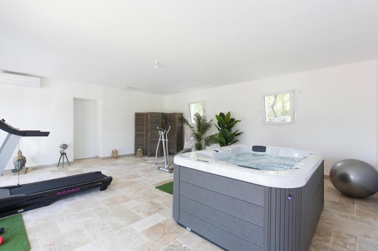 Superbe Villa Seillans La Grande Bastide Avec Piscine, Jardin, Climatisation Et Salle De Sport Exteriör bild
