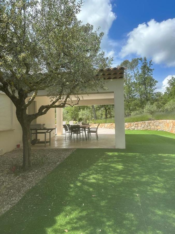 Superbe Villa Seillans La Grande Bastide Avec Piscine, Jardin, Climatisation Et Salle De Sport Exteriör bild