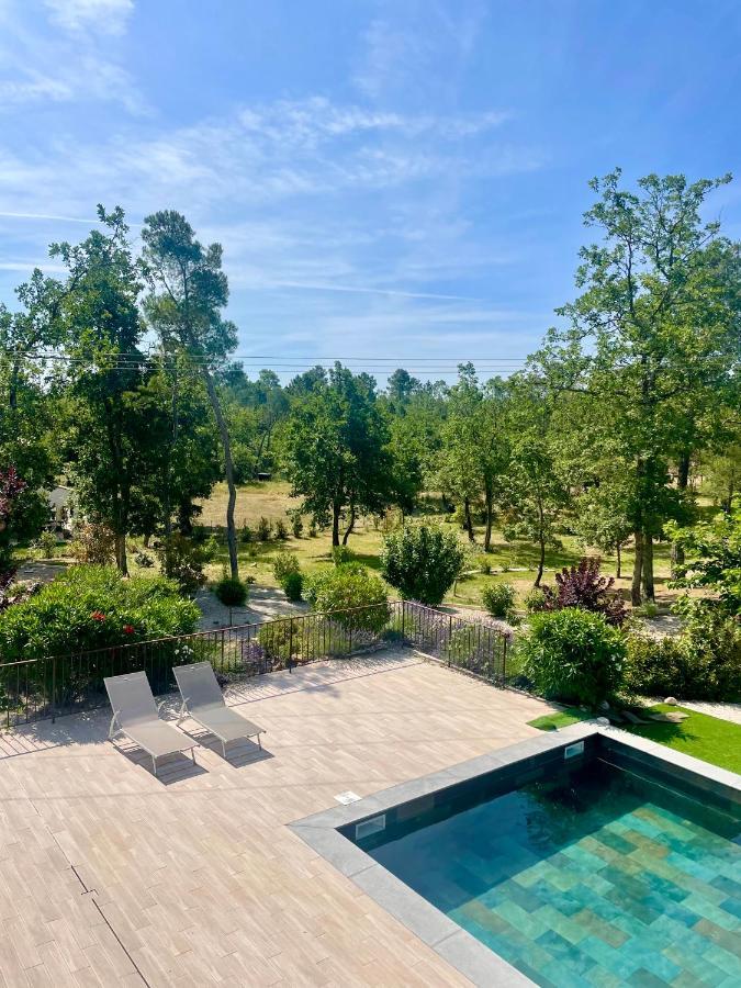 Superbe Villa Seillans La Grande Bastide Avec Piscine, Jardin, Climatisation Et Salle De Sport Exteriör bild