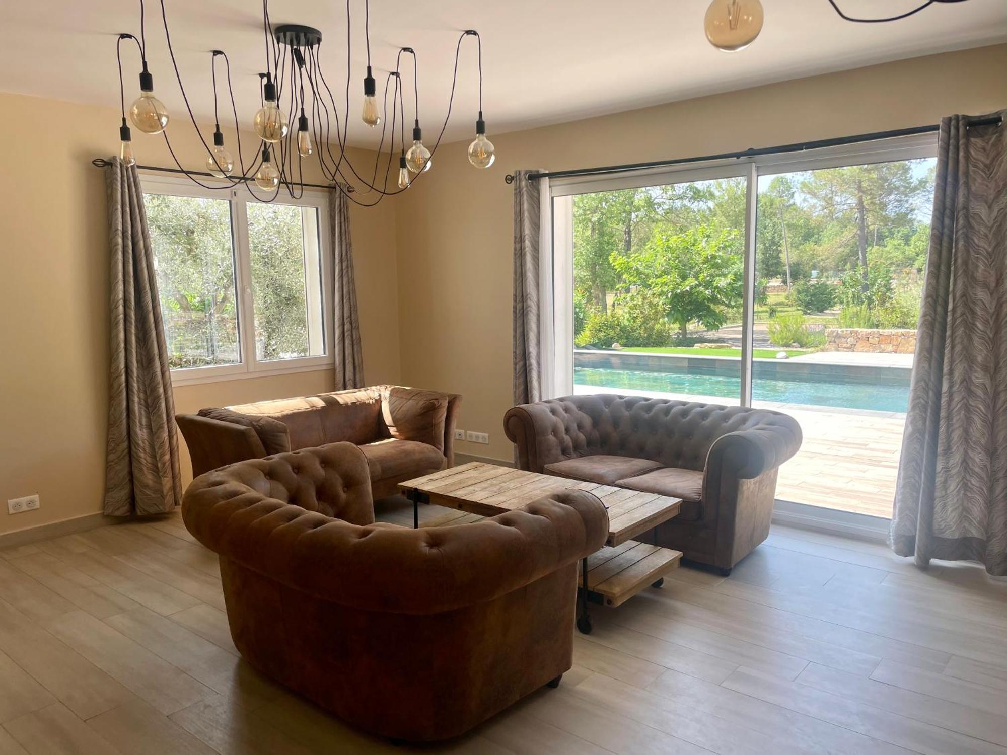 Superbe Villa Seillans La Grande Bastide Avec Piscine, Jardin, Climatisation Et Salle De Sport Exteriör bild