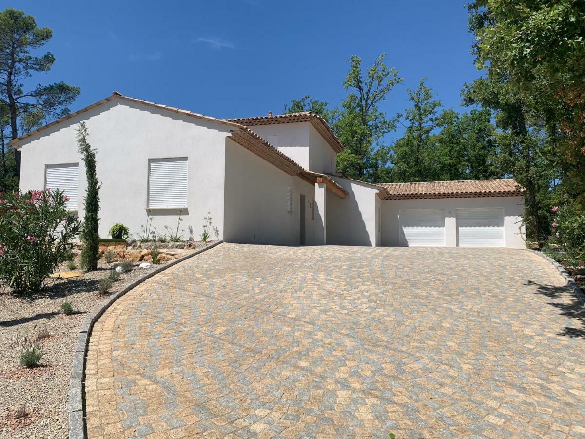 Superbe Villa Seillans La Grande Bastide Avec Piscine, Jardin, Climatisation Et Salle De Sport Exteriör bild